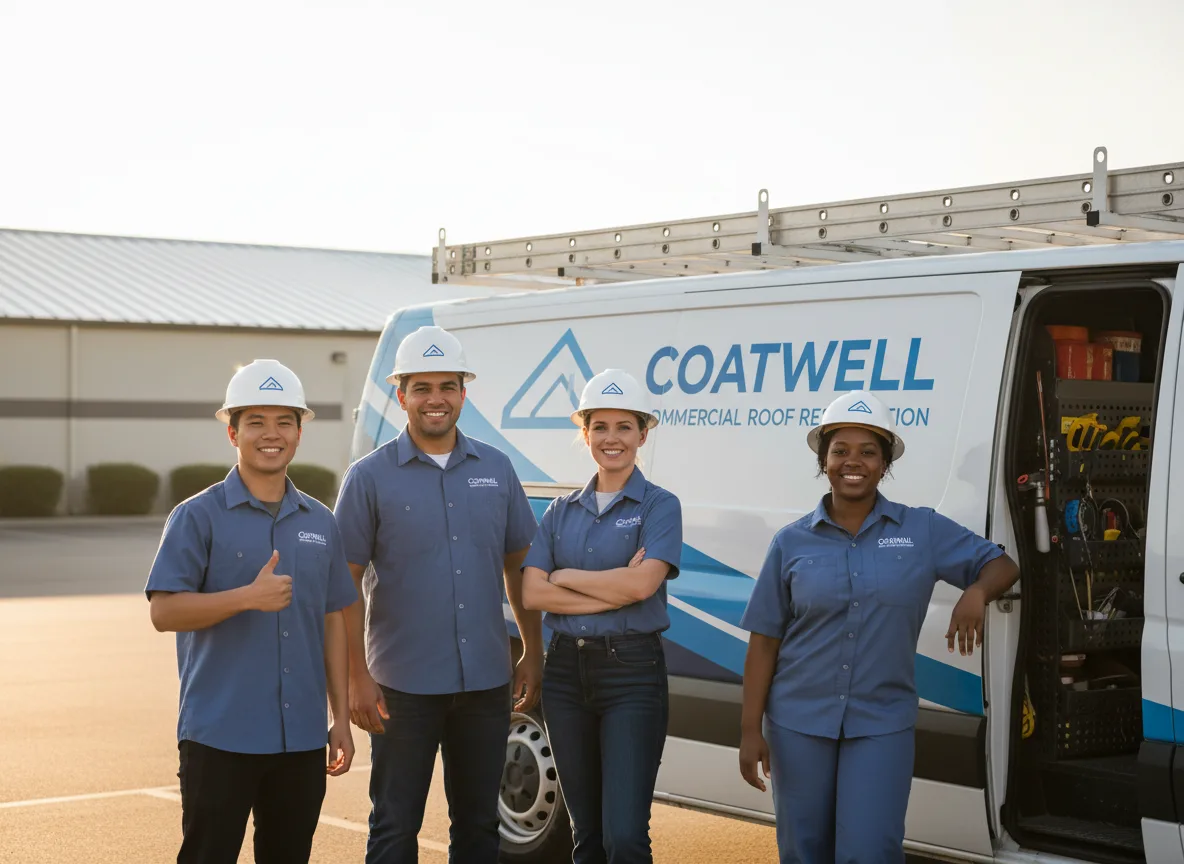 Commercial roof coating company in Fresno, CA